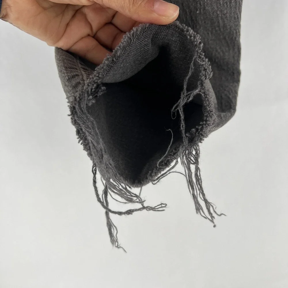 The Perfect Vintage Jeans Womens 26 Black‎ Denim Cotton Distressed Frayed Hem